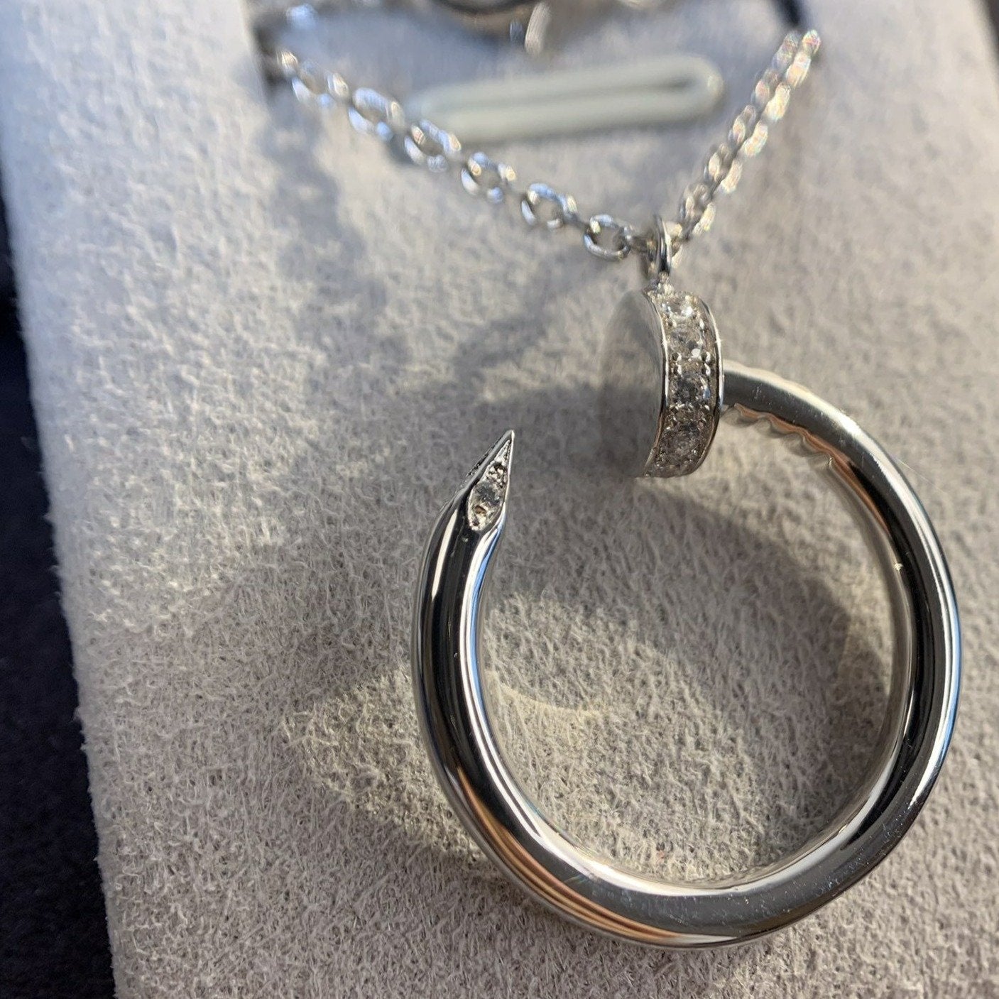 [Royal Top]JUSTE NECKLACE SILVER