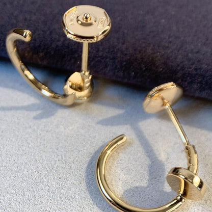 [Royal Top]JUSTE EARRINGS PINK GOLD