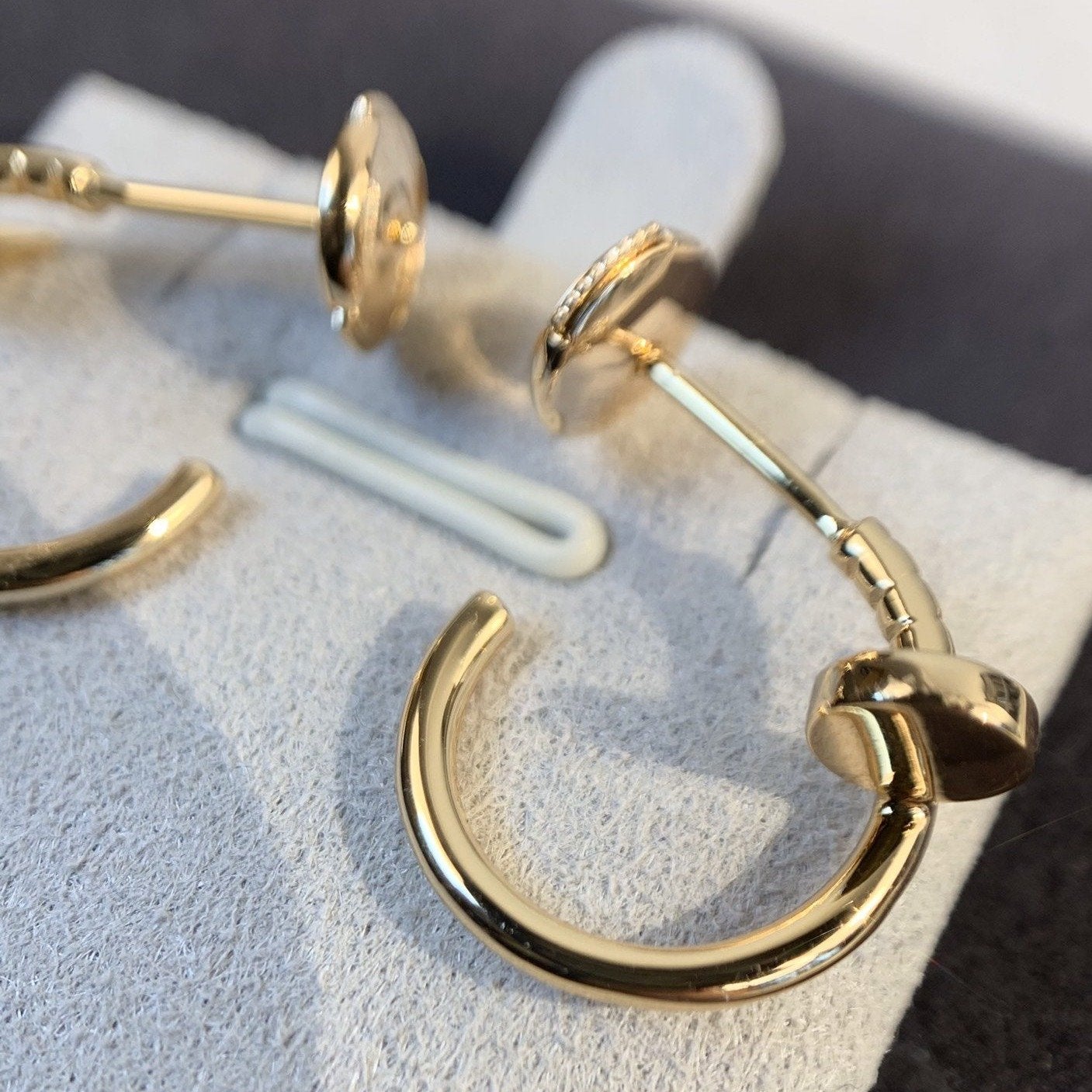 [Royal Top]JUSTE EARRINGS PINK GOLD