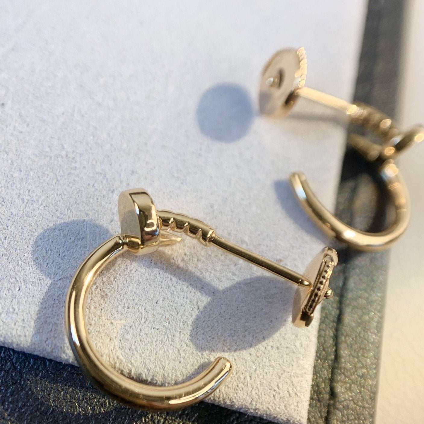 [Royal Top]JUSTE EARRINGS PINK GOLD