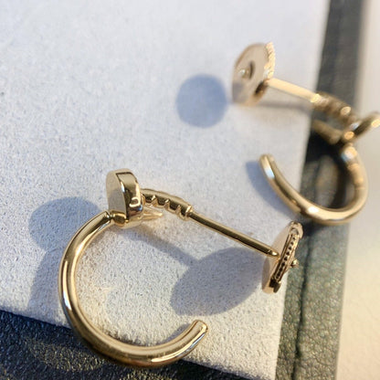 [Royal Top]JUSTE EARRINGS PINK GOLD