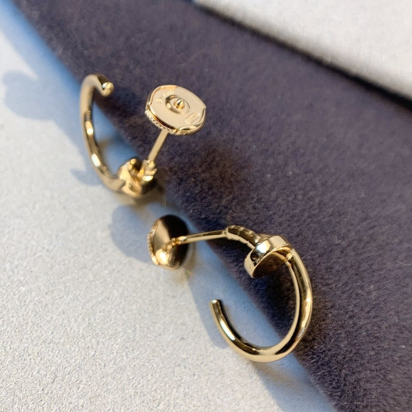 [Royal Top]JUSTE EARRINGS PINK GOLD
