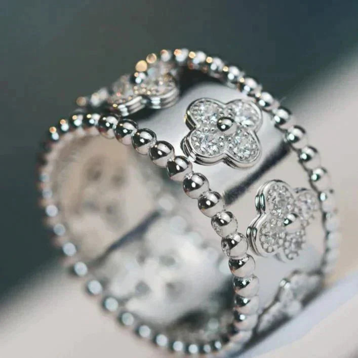 [Royal Top]CLOVER KALEIDOSCOPE RING 10MM