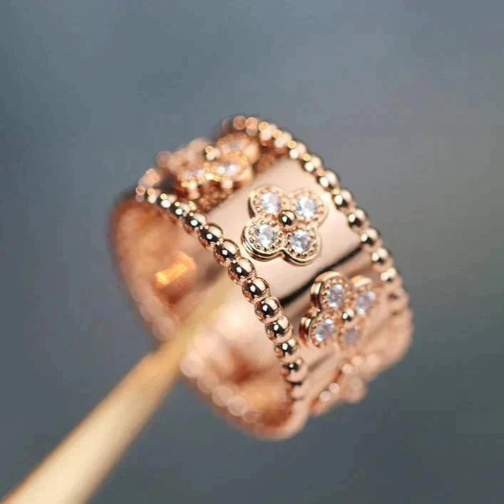 [Royal Top]CLOVER KALEIDOSCOPE RING 10MM