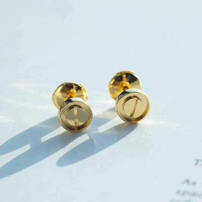 [Royal Top]LOVE EARRINGS GOLD 10MM