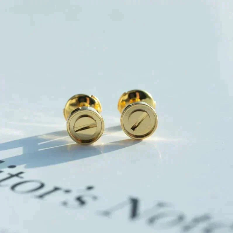 [Royal Top]LOVE EARRINGS GOLD 10MM