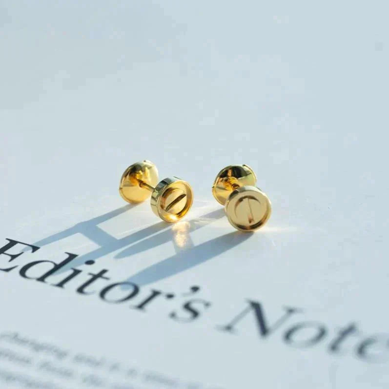 [Royal Top]LOVE EARRINGS GOLD 10MM