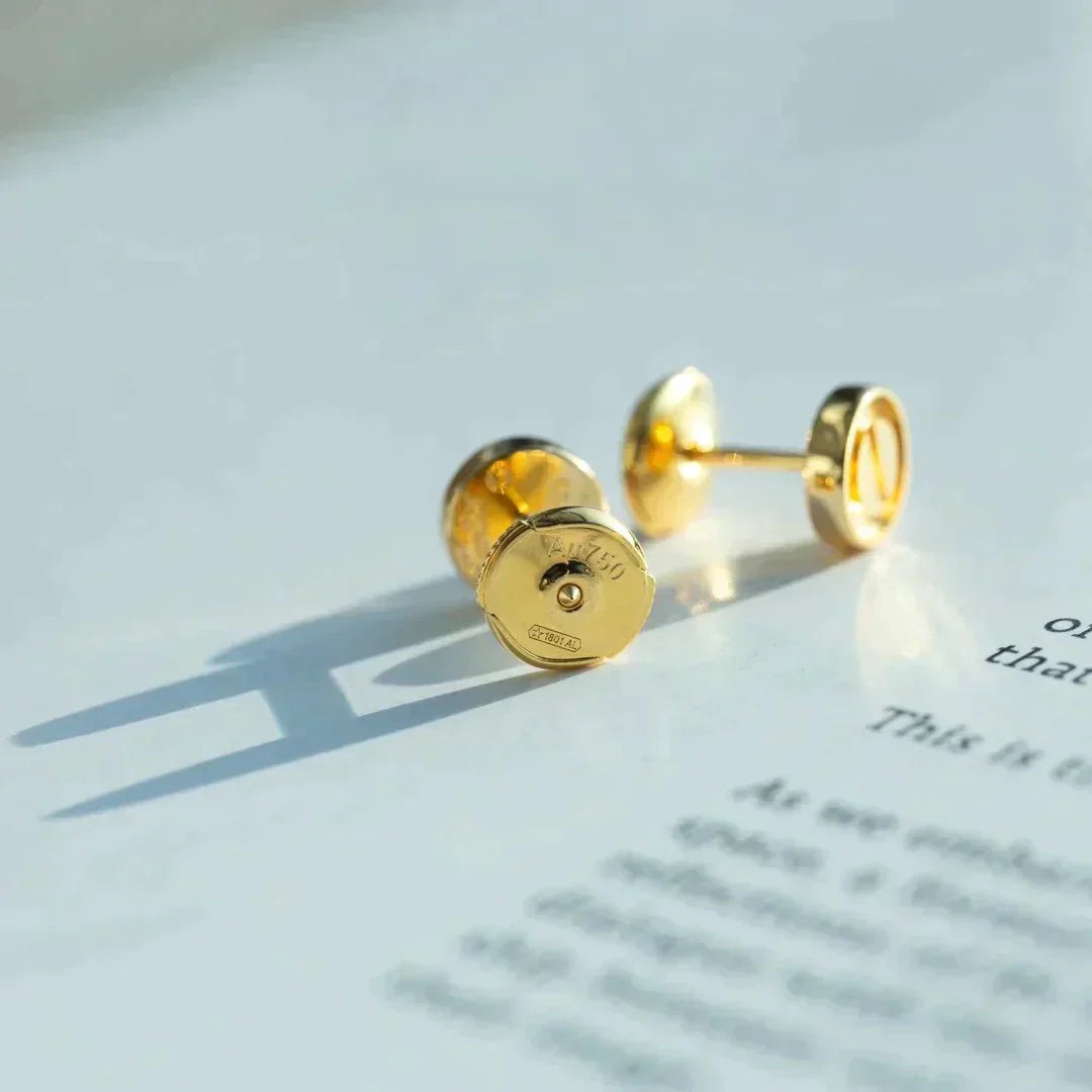 [Royal Top]LOVE EARRINGS GOLD 10MM