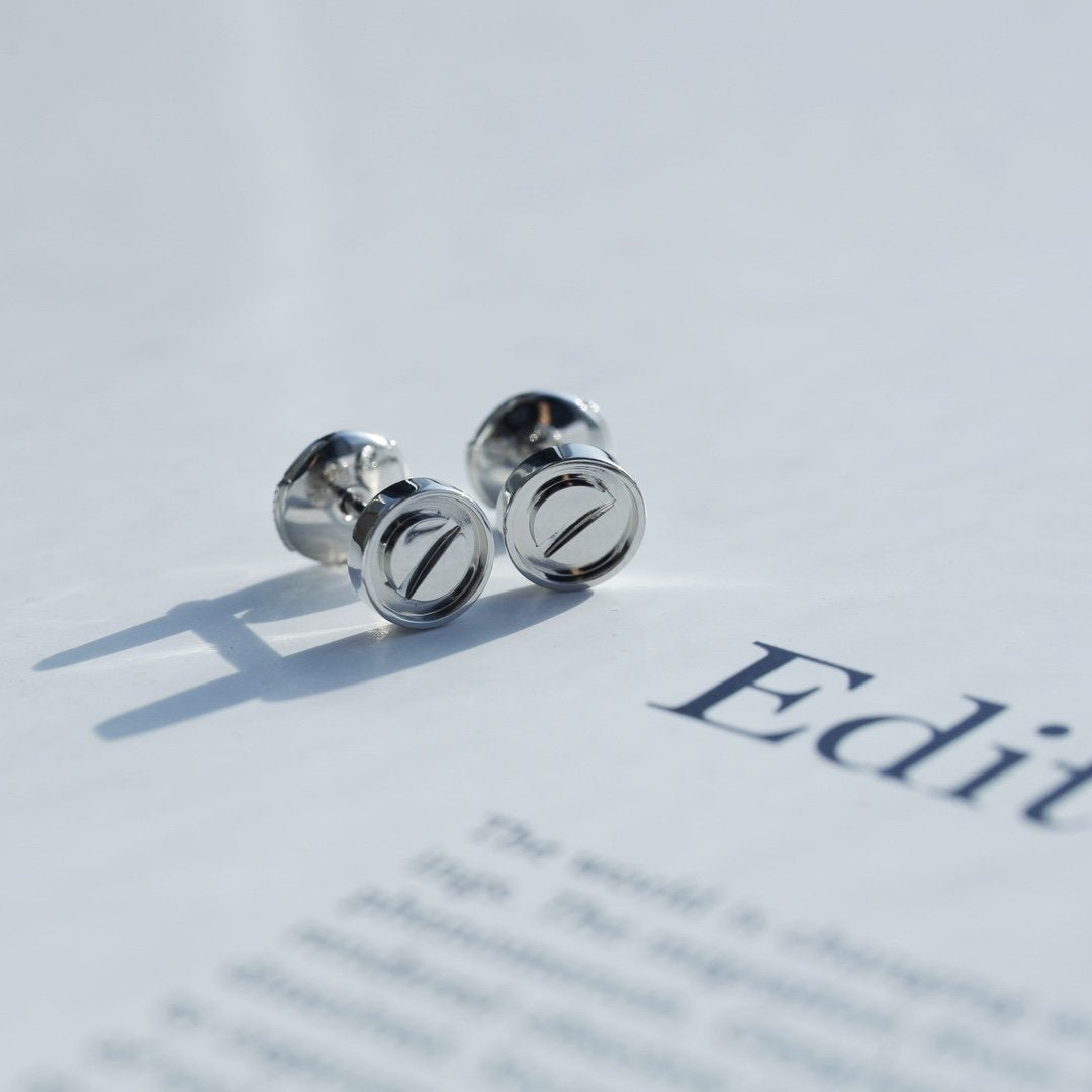 [Royal Top]LOVE EARRINGS SILVER 10MM