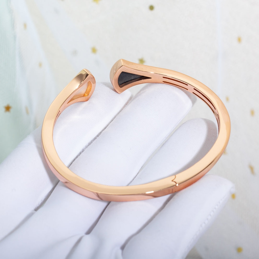 [Royal Top]DREAM BRACELET OPEN PINK GOLD MOP