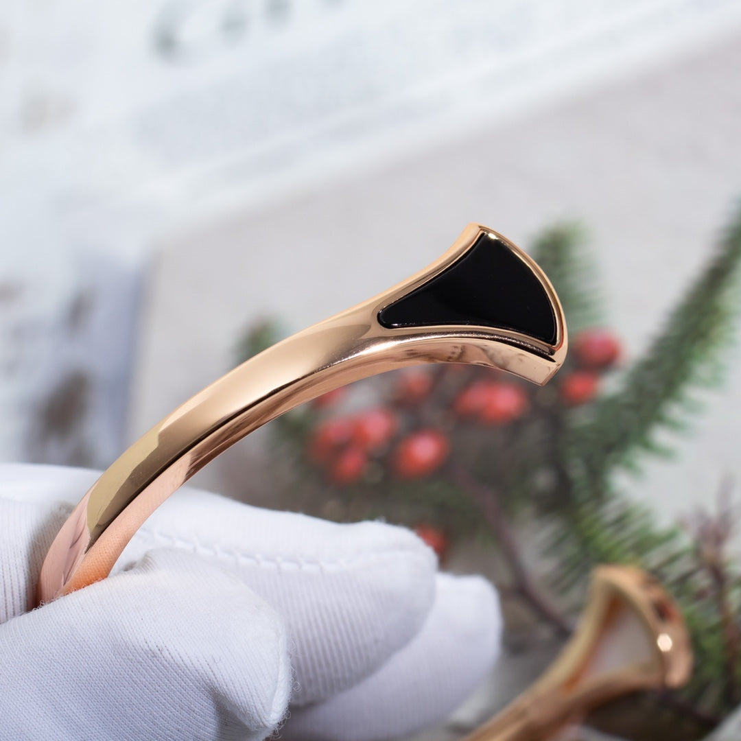 [Royal Top]DREAM BRACELET OPEN PINK GOLD MOP