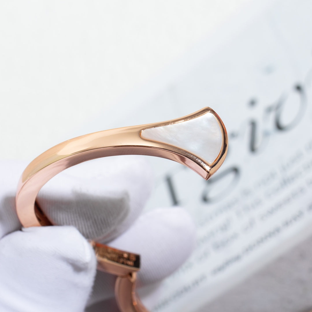 [Royal Top]DREAM BRACELET OPEN PINK GOLD MOP