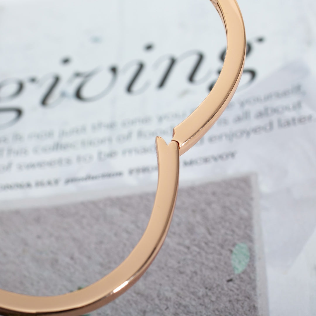 [Royal Top]DREAM BRACELET OPEN PINK GOLD MOP DIAMOND