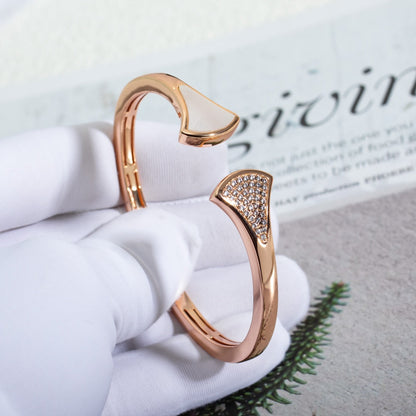[Royal Top]DREAM BRACELET OPEN PINK GOLD MOP DIAMOND