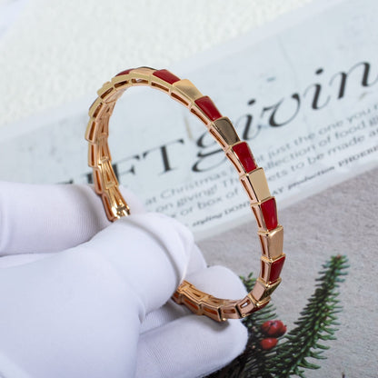 [Royal Top]SERPENTI BRACELET PINK GOLD RUBELLITE