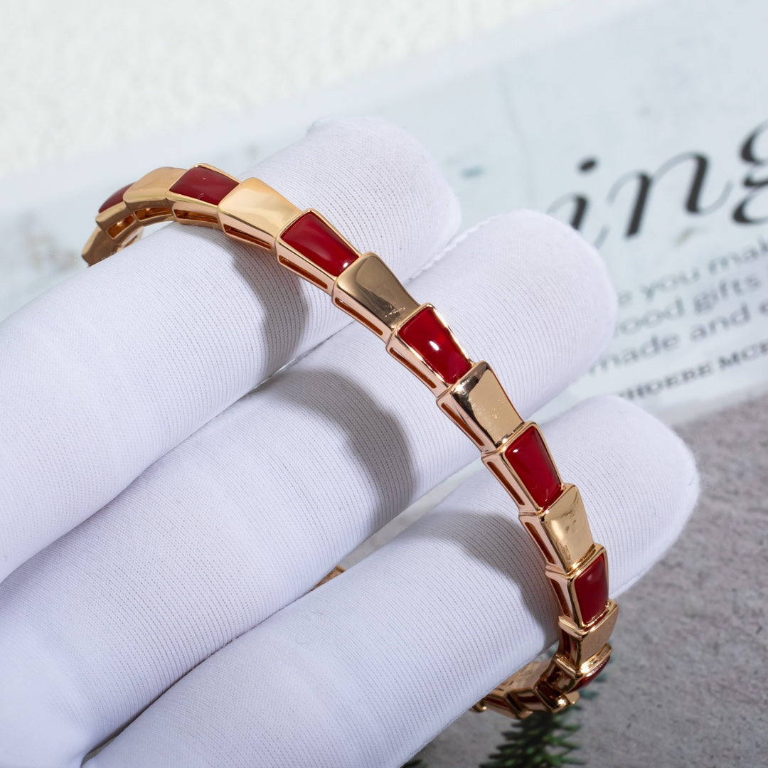 [Royal Top]SERPENTI BRACELET PINK GOLD RUBELLITE