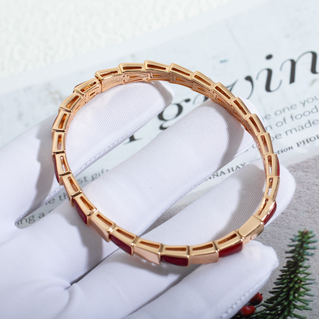 [Royal Top]SERPENTI BRACELET PINK GOLD RUBELLITE