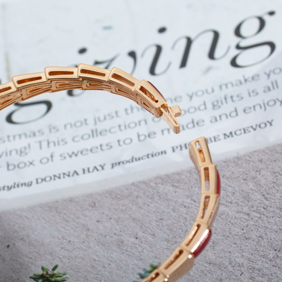 [Royal Top]SERPENTI BRACELET PINK GOLD RUBELLITE