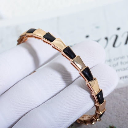 [Royal Top]SERPENTI BRACELET PINK GOLD ONYX