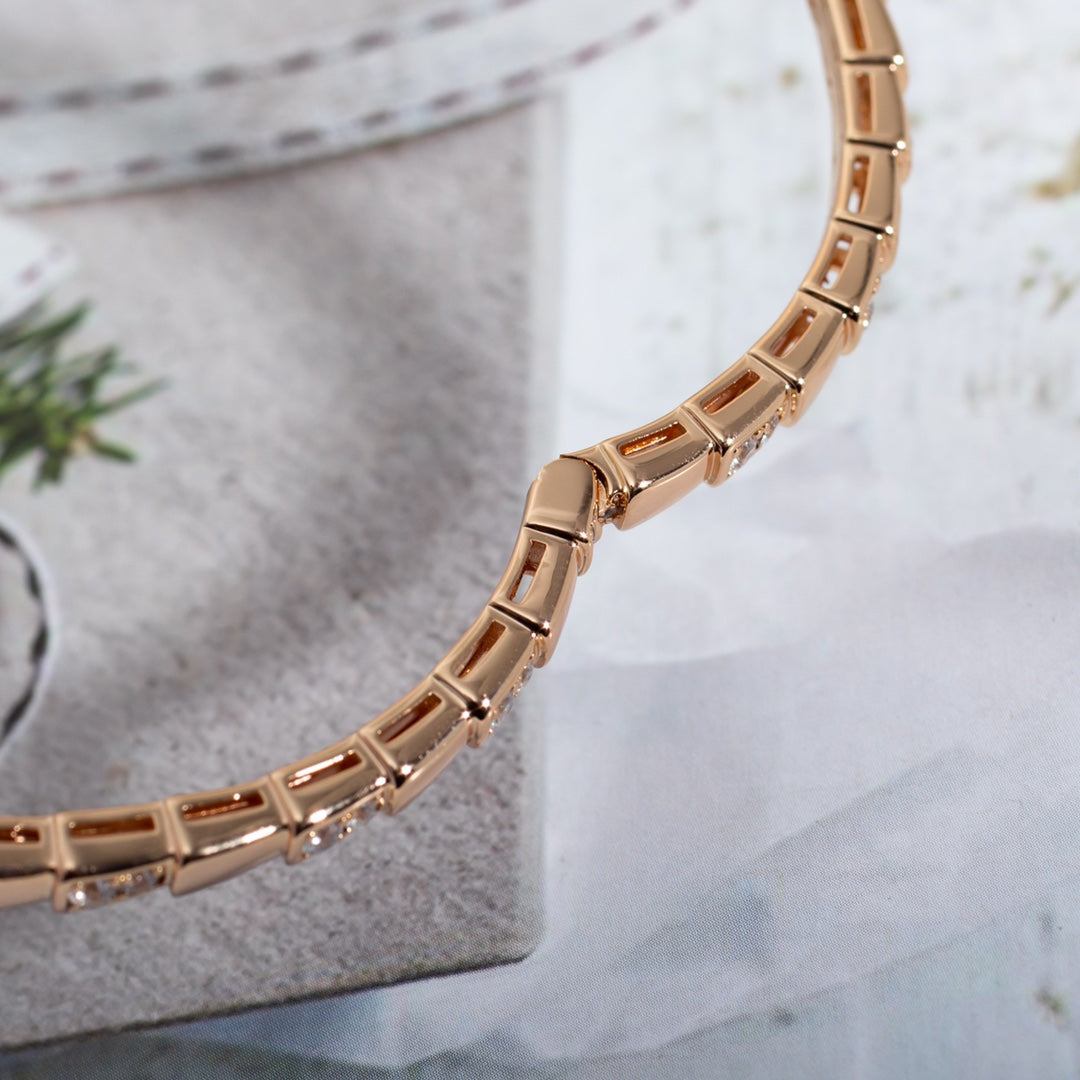 [Royal Top]SERPENTI BRACELET PINK GOLD DIAMOND