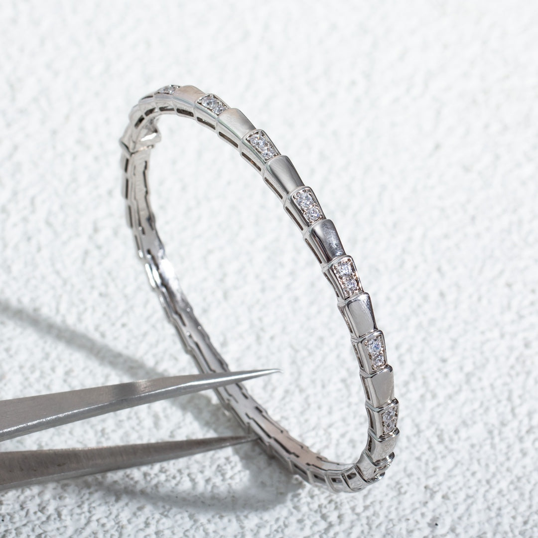 [Royal Top]SERPENTI BRACELET SILVER DIAMOND