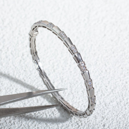 [Royal Top]SERPENTI BRACELET SILVER DIAMOND