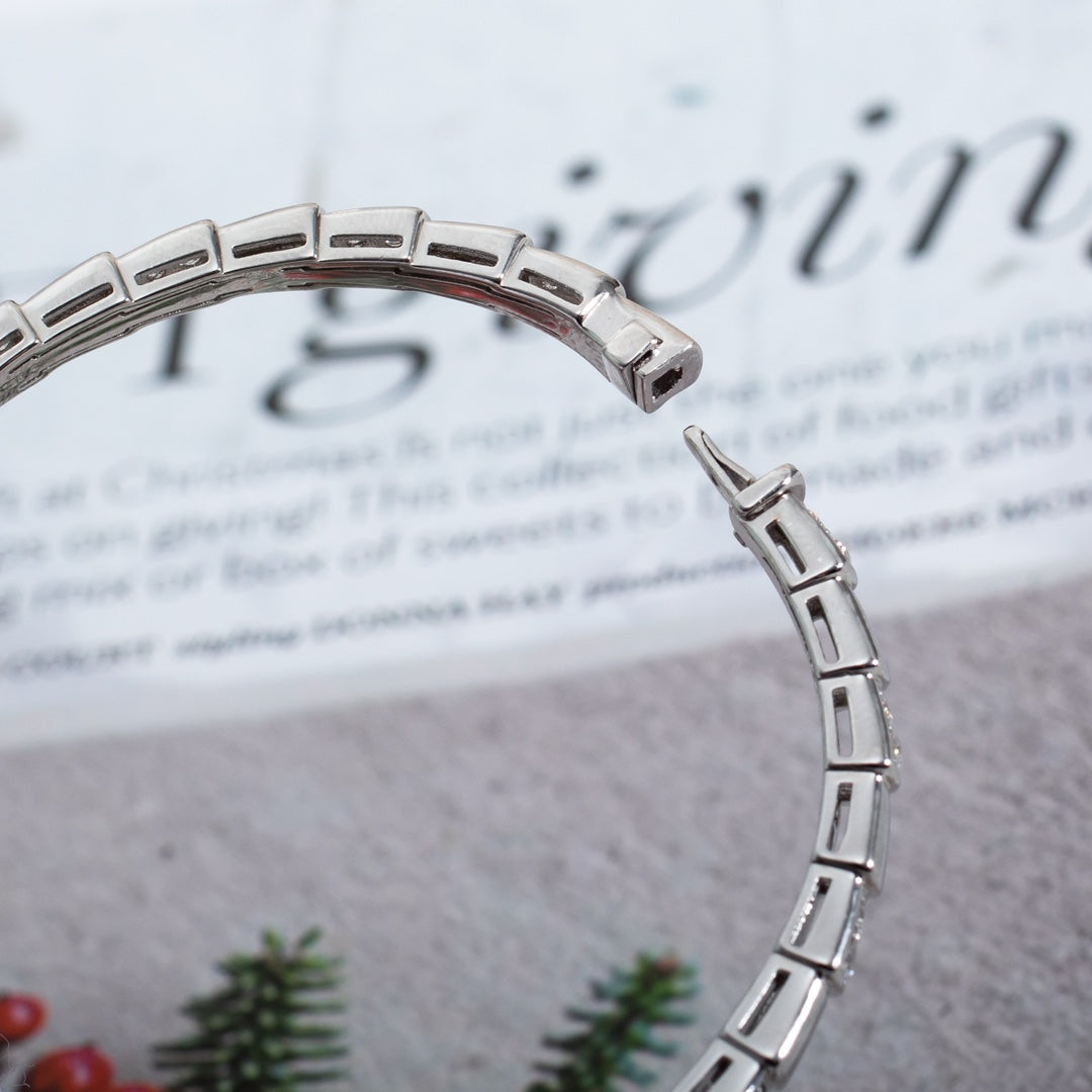 [Royal Top]SERPENTI BRACELET SILVER DIAMOND