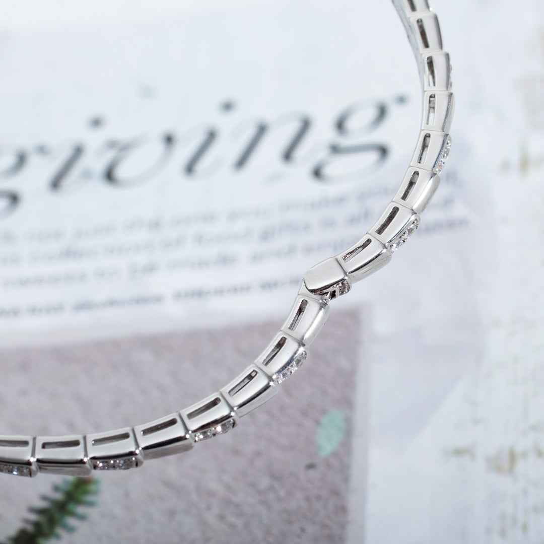 [Royal Top]SERPENTI BRACELET SILVER DIAMOND
