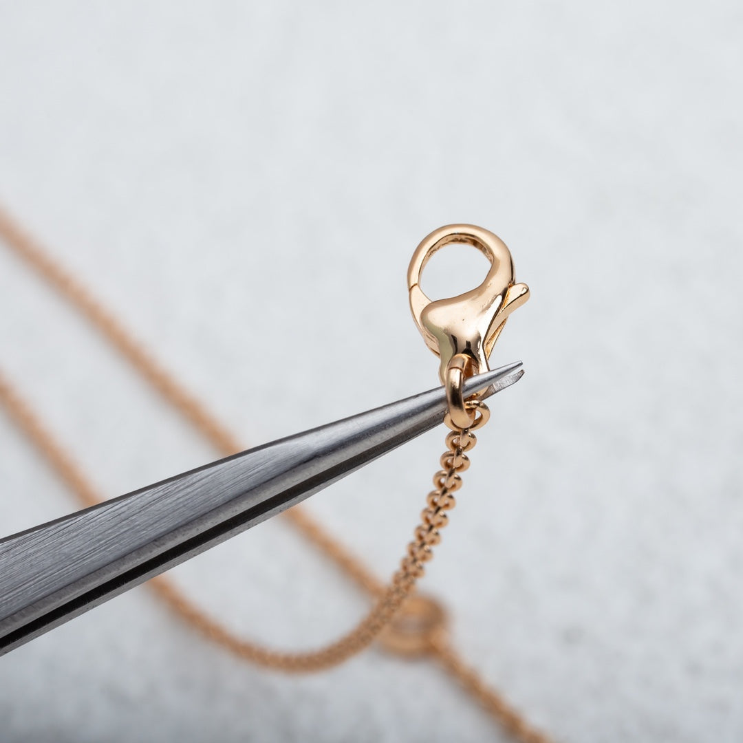 [Royal Top]PARENTESI NECKLACE PINK GOLD