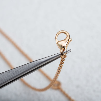 [Royal Top]PARENTESI NECKLACE PINK GOLD