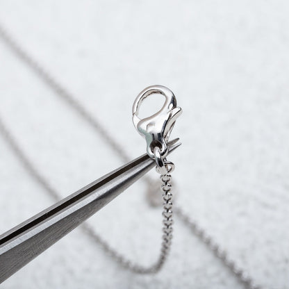 [Royal Top]PARENTESI NECKLACE SILVER