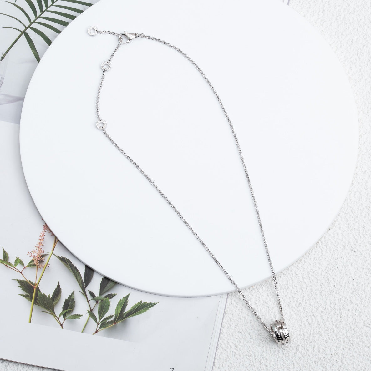 [Royal Top]PARENTESI NECKLACE SILVER