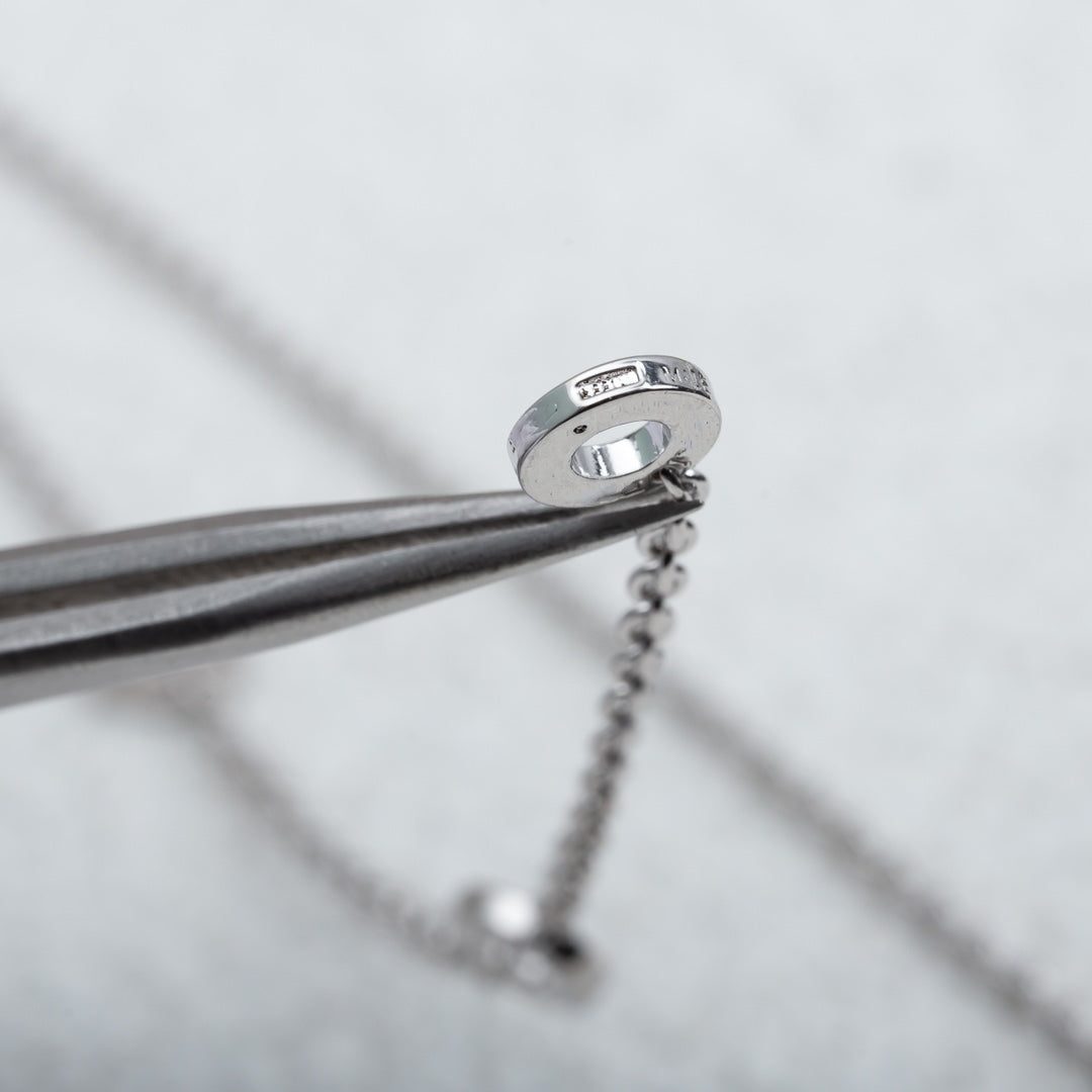 [Royal Top]PARENTESI NECKLACE SILVER DIAMOND