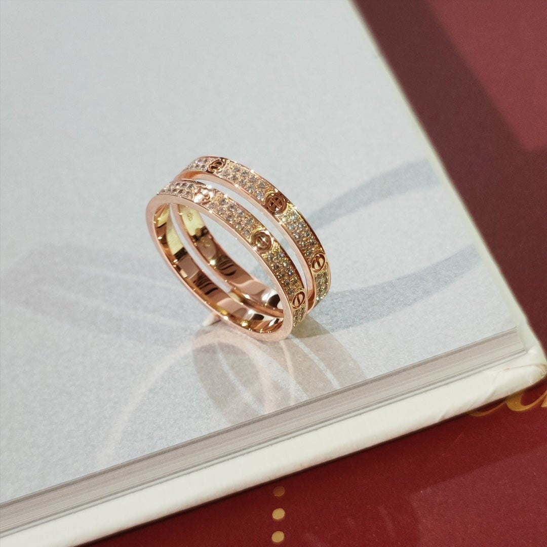 [Royal Top]LOVE RING 2.65MM DIAMOND