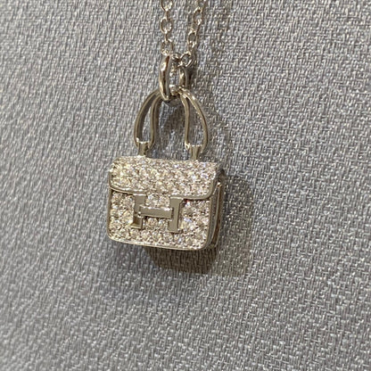 [Royal Top]CONSTANCE PEDANT DIAMOND NECKLACE