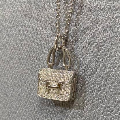 [Royal Top]CONSTANCE PEDANT DIAMOND NECKLACE
