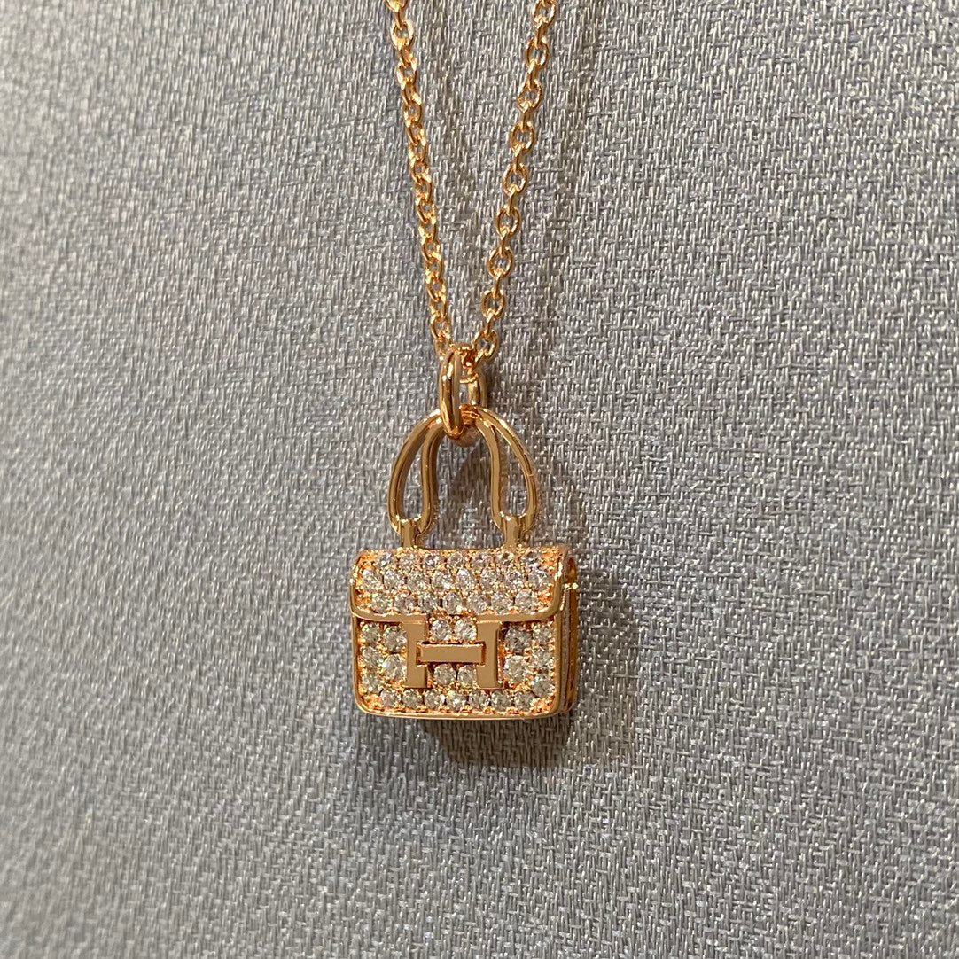 [Royal Top]CONSTANCE PEDANT DIAMOND NECKLACE