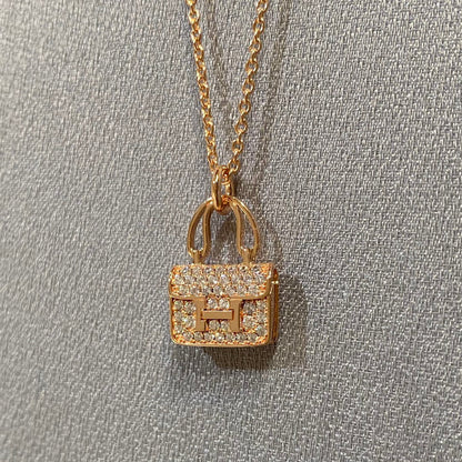 [Royal Top]CONSTANCE PEDANT DIAMOND NECKLACE