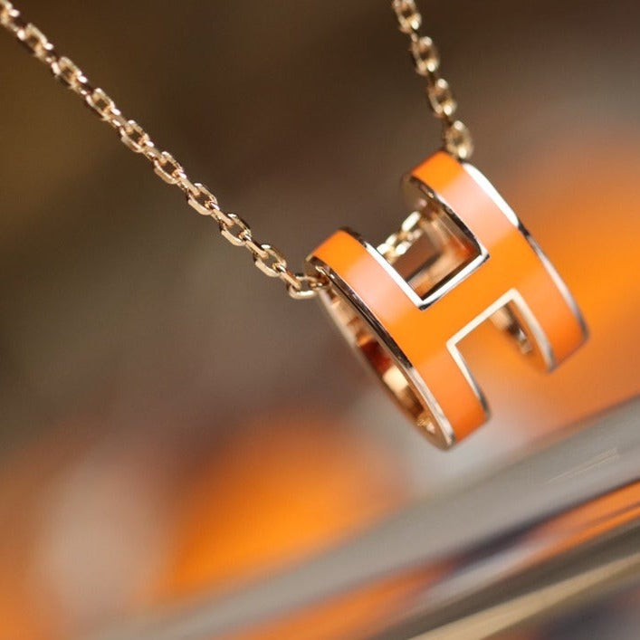 [Royal Top]POP H PEDANT PINK GOLD