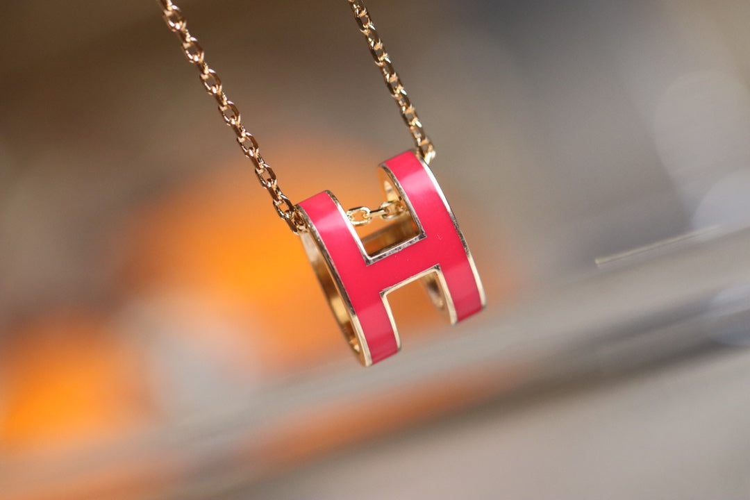 [Royal Top]POP H PEDANT PINK GOLD