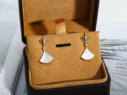 [Royal Top]DREAM MOP PINK GOLD EARRINGS
