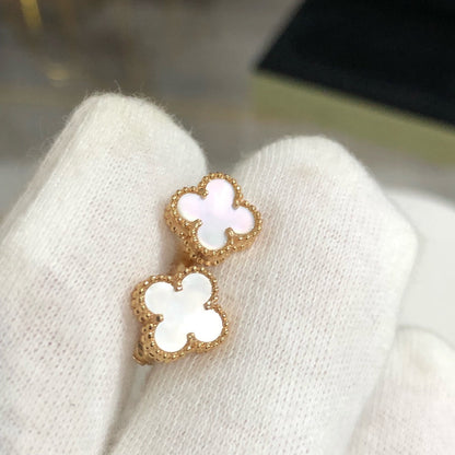 [Royal Top]CLOVER MINI GOLD EARRINGS