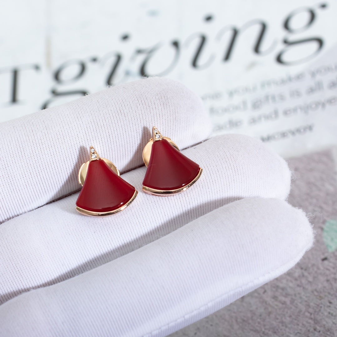 [Royal Top]DIVAS DREAM EARRINGS PINK GOLD