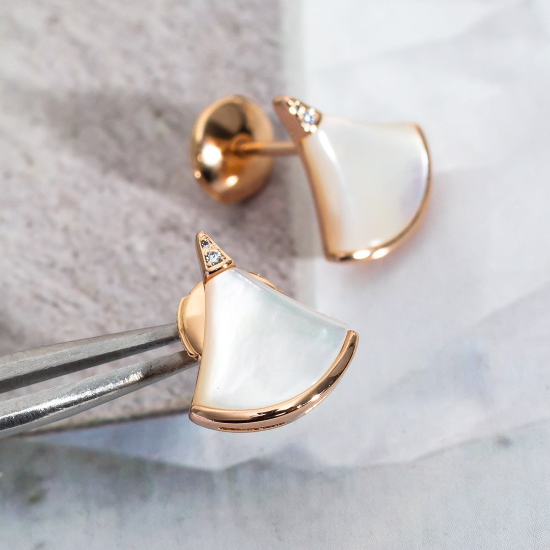 [Royal Top]DIVAS DREAM EARRINGS PINK GOLD