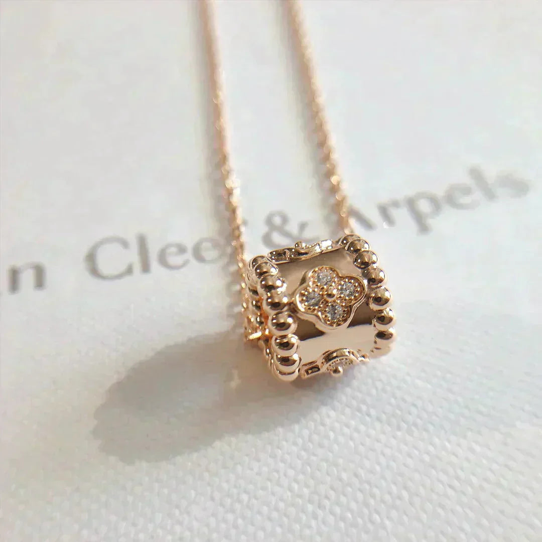 [Royal Top]PERLEE PEDANT NECKLACE GOLD / ROSE GOLD