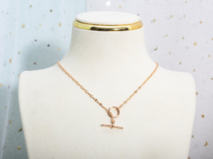 [Royal Top]ECHAPPEE NECKLACE PINK GOLD