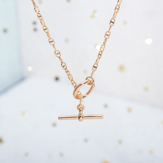 [Royal Top]ECHAPPEE NECKLACE PINK GOLD