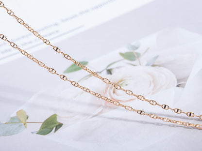 [Royal Top]ECHAPPEE NECKLACE PINK GOLD
