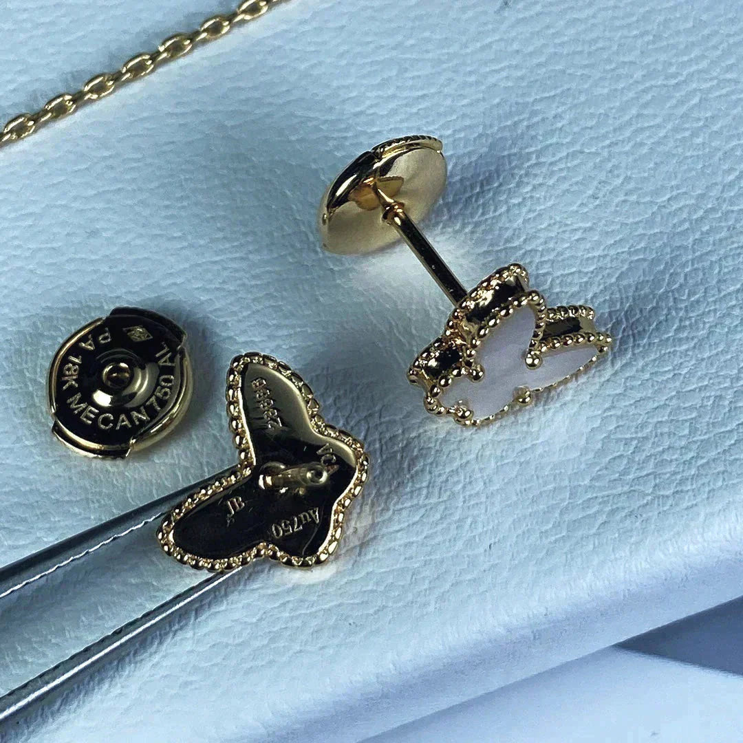 [Royal Top]SWEET BUTTERFLY MOP EARSTUDS