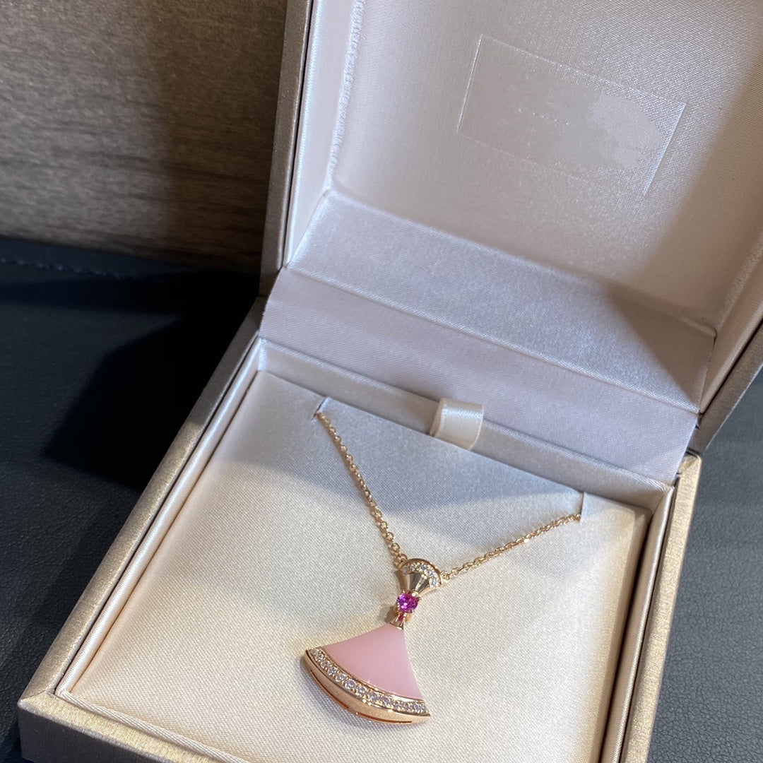 [Royal Top]DREAM NECKLACE PINK OPAL
